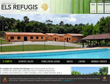 Tablet Screenshot of elsrefugis.com